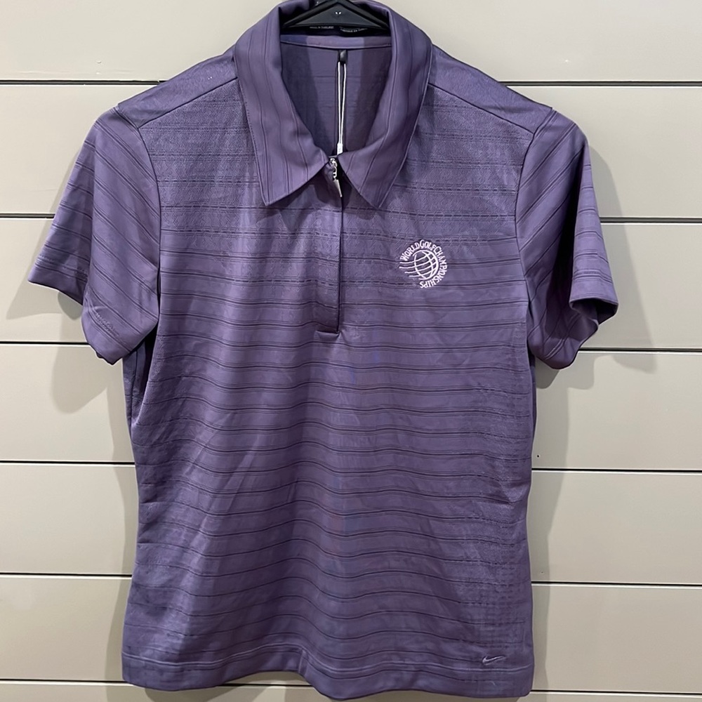 Nike Golf FIT DRY Women’s World Golf Championship golf shirt. S(4-6)